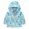 Kids Unisex Waterproof Hooded Trench Coat Raincoat