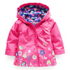 Kids Unisex Waterproof Hooded Trench Coat Raincoat