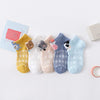 5 Pairs Thin Mesh Cute Socks For Babies