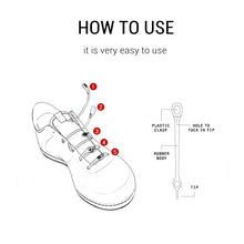 Load image into Gallery viewer, 12pcs Silicone Round Elastic Shoe Lace Locks freeshipping - Tyche Ace
