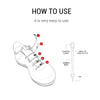 12pcs Silicone Round Elastic Shoe Lace Locks freeshipping - Tyche Ace