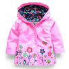 Kids Unisex Waterproof Hooded Trench Coat Raincoat