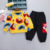 2Pcs Unisex Cartoon Long Sleeve Sweater Jogger Outfits For Kids