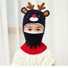 Load image into Gallery viewer, Animal Cartoon Windproof Winter Beanie Hats For Kids
