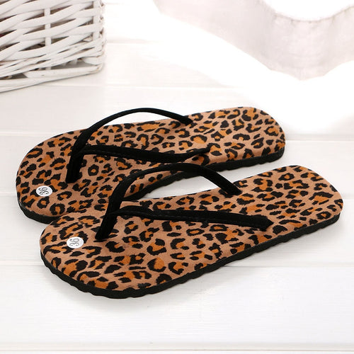Non-Slip Casual Summer Animal Print Flip Flops freeshipping - Tyche Ace