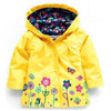 Kids Unisex Waterproof Hooded Trench Coat Raincoat