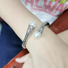 Charm Alloy Pearls Cuff  Fashion Bracelets For Women