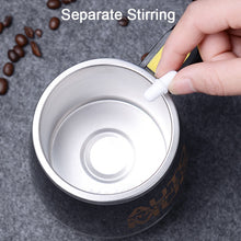 Load image into Gallery viewer, Automatic Self Stirring Magnetic Stainless Steel Smart Mixer Thermal Mug
