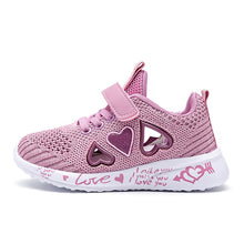 Load image into Gallery viewer, Girls Casual  Light Mesh Summer Cartoon Trainers
