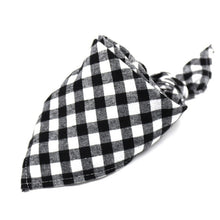 Load image into Gallery viewer, Washable Plaid Cotton Bandanas For Dogs
