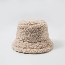 Load image into Gallery viewer, Lamb Wool Faux Fur Warm Winter Borg Winter Bucket Hats For Women - Tyche Ace
