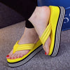 Summer Comfortable Thick Platform Wedge Flip Flops freeshipping - Tyche Ace