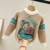 Unisex Animal Cartoon Design Sweater For Kids
