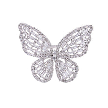 Load image into Gallery viewer, Adjustable Elegant Crystal Butterfly Pearl Zirconia Bracelet
