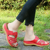 Women Vintage Orthopaedic Open Toe Wedge Sandals