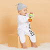 Long Sleeve Baby Rompers And Hat Set For Toddlers