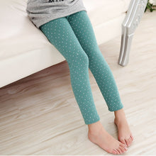 Load image into Gallery viewer, Winter Colorful Print Flower Butterfly Soft Warm Girls Leggings
