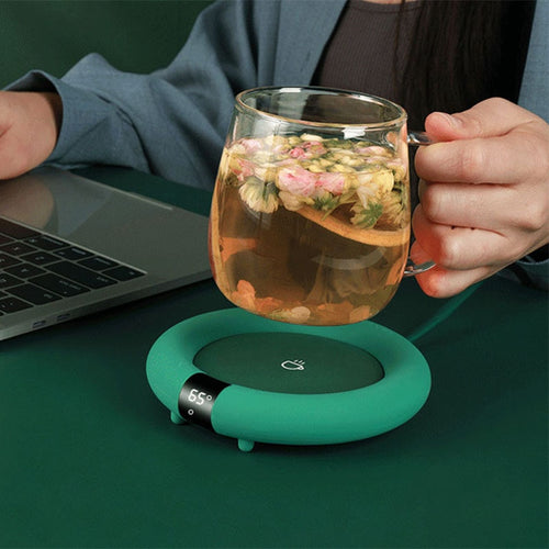 Smart Touch Home Office Desk Beverage Mug Warmer Heating Plate freeshipping - Tyche Ace