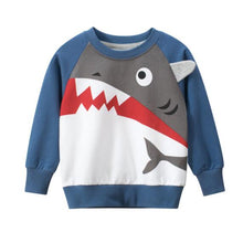 Load image into Gallery viewer, Dinosaur Printed Cartoon Long Sleeved Sweaters For Boys
