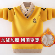 Load image into Gallery viewer, Winter Knitted Long Sleeve Warm Pullovers For Boys
