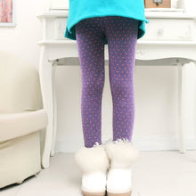 Load image into Gallery viewer, Winter Colorful Print Flower Butterfly Soft Warm Girls Leggings
