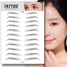 Load image into Gallery viewer, 4D Natural Hair Like Water Transfer Waterproof Long Lasting Eyebrow Tattoo Sticker
