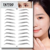 4D Natural Hair Like Water Transfer Waterproof Long Lasting Eyebrow Tattoo Sticker