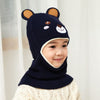 Animal Cartoon Windproof Winter Beanie Hats For Kids