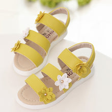 Load image into Gallery viewer, Girls Gladiator Cute Chic Flowers Design Sandals
