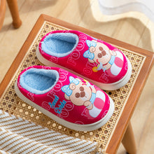 Load image into Gallery viewer, Unisex Cartoon Design Warm Indoor Kids Slippers
