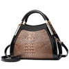 Vintage Alligator Pattern Design Handbags For Women