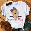 Bandana Pomeranian Mom T-Shirt freeshipping - Tyche Ace