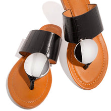 Load image into Gallery viewer, Casual Metal Women Flat Comfortable Sandals freeshipping - Tyche Ace
