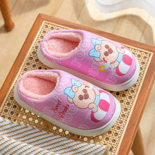 Load image into Gallery viewer, Unisex Cartoon Design Warm Indoor Kids Slippers
