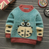 Unisex Animal Cartoon Design Sweater For Kids