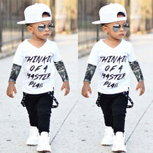 Load image into Gallery viewer, 2Pcs Set Toddler Infant Boy T-shirt Tops+Long Pants Stylish Kids Clothing Online freeshipping - Tyche Ace
