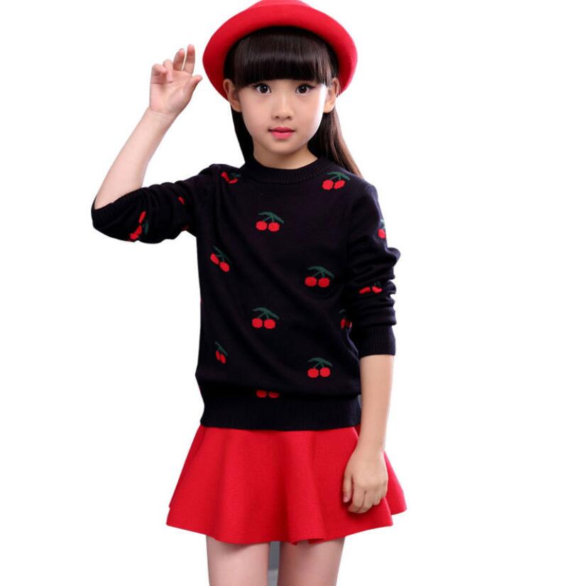 Warm Knitted Cartoon Design  Pullover Jumper For Girls - Tyche Ace