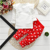 2 Pcs T-Shirt+ Pants Cartoon Design Set For Kids