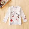 Denim Cartoon Long Sleeves Sweater + Jeans Suit Set For Kids