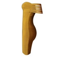 Load image into Gallery viewer, Elegant Sleeveless Bodycon Bandage Mini Dress For Women

