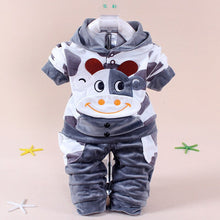 Load image into Gallery viewer, Unisex Cartoon Design T-shirt+Pants Sets For Kids
