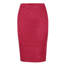 Load image into Gallery viewer, Faux Leather High Waist Bodycon Skirts For Women

