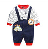 Unisex Cotton Long Sleeves Rompers For Kids