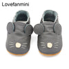 Unisex Soft Cow Leather Moccasins Cool Shoes For Kid