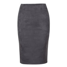 Load image into Gallery viewer, Faux Leather High Waist Bodycon Skirts For Women

