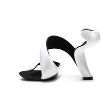 Load image into Gallery viewer, Gladiator Toe Cut Out High Heel Bottomless Sandals freeshipping - Tyche Ace
