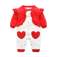 Load image into Gallery viewer, Unisex Cotton Long Sleeves Rompers For Kids
