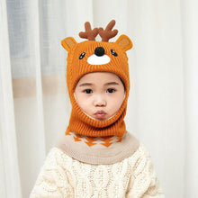 Load image into Gallery viewer, Animal Cartoon Windproof Winter Beanie Hats For Kids
