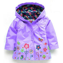 Load image into Gallery viewer, Kids Unisex Waterproof Hooded Trench Coat Raincoat - Tyche Ace
