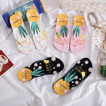 Load image into Gallery viewer, Fruit Print Design Most Comfortable Flip Flops freeshipping - Tyche Ace
